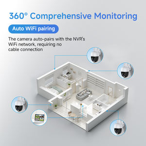 Комплект беспроводной системы видеонаблюдения N8-4P <span class=keywords><strong>NVR</strong></span> Smart: 4-канальный 4K 8МП IP <span class=keywords><strong>NVR</strong></span> с 4 сетевыми камерами 3МП PoE для видеорегистратора - Product Image 2