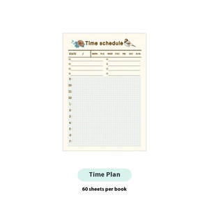 Note adesive autoadesive di alto valore per pianificatore settimanale portatile di stile per appunti giornalieri per il programma di studio materiale cartaceo - Product Image 5