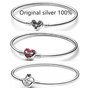 2023 Thái Lan nhà máy bán buôn 925 sterling Silver amulet thích hợp cho vòng đeo tay