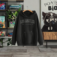 Vente en gros : Nouveauté 1898 – Sweat à capuche imprimé avec motif graphique « New York Brooklyn » pour hommes – Modèle lourd vierge pour le marché américain