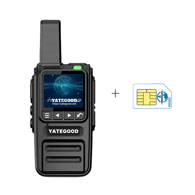 5000km 4G LTE POC Walkie Talkie with High Call Quality Long Distance Walkie Talkie with Sim Card GPS Radio YATEGOOD G681