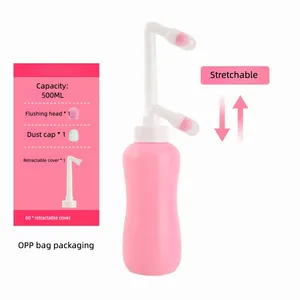 Bouteille de lavage périnéal Peri Bottle, qualité médicale, sans BPA, fabrication OEM directe usine, niveau d'eau clair visible, étiquette privée disponible - Product Image 4