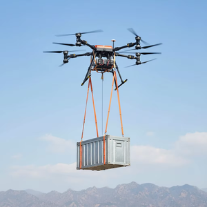 Drone de <span class=keywords><strong>transport</strong></span> de marchandises Yuequn puissant 150 kg 6 kW 220 V à montage sur piétement avec système de gestion de file d'attente et équipement de service - Product Image 2