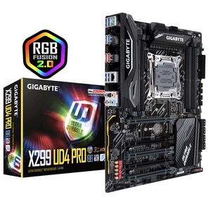 เมนบอร์ดเกมมิ่ง IN TEL X299 UD4 Pro พร้อมชิปเซ็ต X299 รองรับซ็อกเก็ต LGA 2066 รองรับซีพียู Core X-Series - Product Image 1