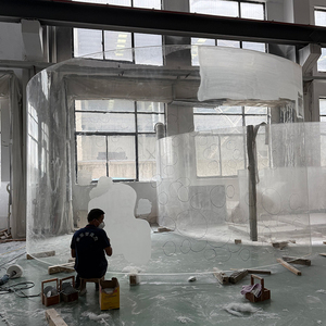 Tunnel à poissons en acrylique transparent de haute qualité, <span class=keywords><strong>aquarium</strong></span> marin personnalisé par le fournisseur - Product Image 4