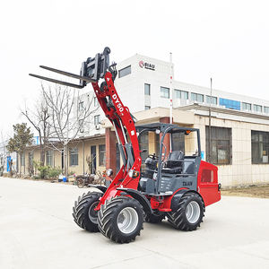 Mini chargeuse sur pneus à 4 roues motrices DY50 Petite chargeuse de <span class=keywords><strong>jardin</strong></span> agricole à vendre - Product Image 4