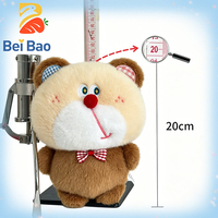 Peluche Ourson Kawaii au design pirate, jouet en peluche doux, poupée en peluche pour machine à griffes, personnalisable avec logo OEM ODM, en stock