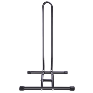 <span class=keywords><strong>Portabici</strong></span> a L da Pavimento in Acciaio Inossidabile Resistente per 3 Biciclette, Design Salvaspazio Anti-Caduta che Previene il Ribaltamento - Product Image 4