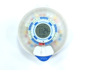 Dispenser Automatico di Pillole <span class=keywords><strong>Smart</strong></span> con Wi-Fi per 28 Giorni, Display LCD Grande in ABS, Gestione Mensile dei Farmaci, Facile Configurazione, Uso Domestico - Product Image 2