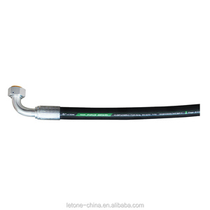 Letone EN853 2SN SAE100 R2 çin yüksek basınçlı çelik tel örgülü kauçuk hidrolik hortum - Product Image 2