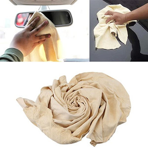 Panno di asciugatura per autolavaggio in pelle di camoscio naturale all'ingrosso morbido <span class=keywords><strong>e</strong></span> assorbente - Product Image 4
