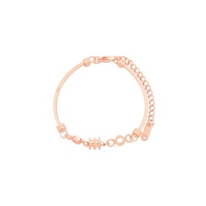 2026 Popular Niche Design <b>Rose</b> <b>Gold</b> Geometric Chain Bracelet Light Luxury Women's Copper Bracelets Trendy Jewelry Wholesale - Product Image 6