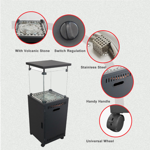 CE Approved Quartz <strong>Glass</strong> <strong>Tube</strong> <strong>Patio</strong> <strong>Heater</strong> Real <strong>Flame</strong> Outdoor Gas <strong>Patio</strong> <strong>Heater</strong> - Product Image 3