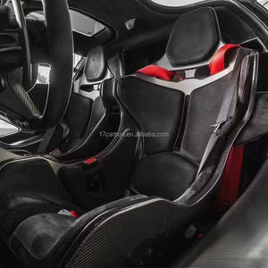 Автомобильные детали салона Senna карбоновое гоночное автомобильное кресло для Mclaren 570S 650S 720S P1 спортивные сиденья - Product Image 5