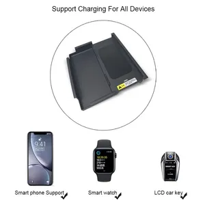 Pour <span class=keywords><strong>Ford</strong></span> EVEREST Ranger chargeur sans fil de voiture 15W adaptateur de plaque de charge de téléphone portable rapide accessoires de Modification <span class=keywords><strong>2015</strong></span>-2021 - Product Image 6