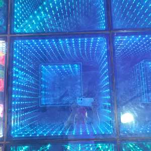 Precio de fábrica 3D Infinity Mirror Led Dance Floor Tiles Evento Dj Wedding Interactive Light Dance Floor - Product Image 2