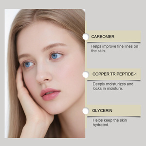 Sérum au Tripeptide-1 de Cuivre Bleu 30ml, Essence Visage Raffermissante à l'Acide Hyaluronique pour Lisser les Ridules, Peau de Verre et Éclat Lumineux - Product Image 5