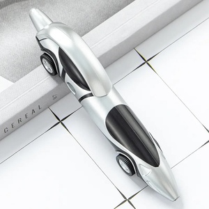 Stylo bille promotionnel en forme de voiture de course avec logo personnalisé, stylos jouets fantaisie pour cadeaux d'anniversaire d'enfants, vente en gros - Product Image 5