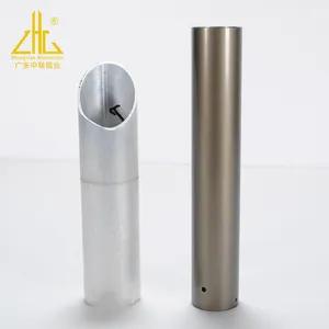 ZHONGLIAN-abrigo duro de aluminio anodizado, color champán, perfil personalizado, resistente/MIL-A, tipo III, 8625