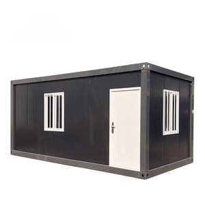 Maison conteneur modulaire en acier réutilisable de 20 pieds pour abri d'urgence en cas de catastrophe et logement temporaire d'urgence - Product Image 4