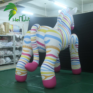Personnalisé PVC Gonflable Zèbre Animal Offre Spéciale Gonflable <span class=keywords><strong>Cheval</strong></span> de Saut Avec Sph - Product Image 4
