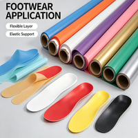 Rouleau de film TPU coloré sur mesure, feuille de polyuréthane thermoplastique, membrane flexible imperméable pour la lamination de tissus textiles