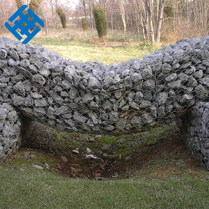 Paniers de gabion hexagonaux enduits de PVC Grillage Mur de pierre et mur de soutènement Contrôle de l'érosion Cages en pierre Bunnings - Product Image 6