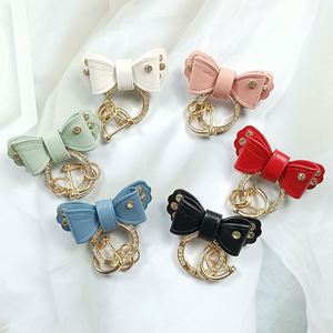 Factory Wholesale Price Pu Leather Car Keyrings Gift Promotional Metal Car <b>Key</b> <b>Chain</b> with Car Logo Brand Custom - Product Image 1
