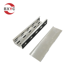 Nhà máy công nghiệp khách sạn nhúng nóng cáp thép mạ kẽm khay 200*100mm 100*50mm tùy chỉnh kích thước đục lỗ khay Cáp - Product Image 1