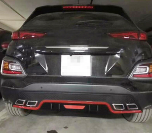 Accessori esterni auto ABS in plastica paraurti posteriore diffusore posteriore per hyundai <span class=keywords><strong>kona</strong></span> 2018 accessori - Product Image 5