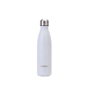 <b>500ml</b> Stainless Steel Sports <b>Water</b> <b>Bottle</b> Cola Shaped Vacuum Insulated Fitness Flask Thermal Lids Free Cap Plastic Lid Christmas - Product Image 5