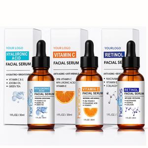 Sérum de Marca Privada Orgánico Puro con 0.2% de Vitamina A, Vitamina C, Niacinamida, Ácido Hialurónico y Vitamina E, Sérum Reafirmante para el Rostro - Product Image 1