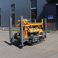 Plateformes de forage de puits d'eau portables JUTOP, forage de trous de 180 m de profondeur, diamètre de forage 100-325 mm, puissance 58 kW, personnalisables pour les projets d'eau rurale