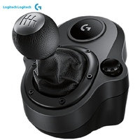 Volant de Course Logitech G29 en Cuir Véritable avec Pédales et Levier de Vitesses Driving Force pour PS5 PS4 PC, Noir, Accessoire de Jeu