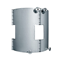Échangeur de chaleur à film tombant en acier inoxydable pour refroidisseur d'eau à plaques personnalisé, réservoir de refroidissement par immersion, évaporateur à plaques