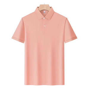 เสื้อโปโล แห้งเร็ว สีพื้น โพลีเอสเตอร์ 220 กรัม ชุดทำงาน ยูนิฟอร์ม ปักโลโก้ตามสั่ง - Product Image 4