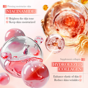 <span class=keywords><strong>Serie</strong></span> de Cuidado de la Piel con Colágeno y Nicotinamida, Crema Facial Hidratante, Iluminadora, Antiarrugas, Regalo - Product Image 3