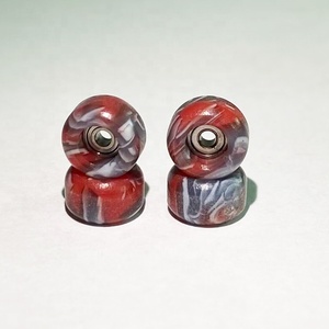 Ruedas de Rodamiento CNC para Finger Skateboard de Material AC con Nuevo Diseño de Colores Mezclados en Espiral al por Mayor - Product Image 5