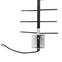Antena Yagi 3G de 14dbi, 720-1020mhz, N Hembra, Antena Externa para Exteriores, para Repetidor Móvil GSM UMTS LTE, Antena Inalámbrica Macho de 100W