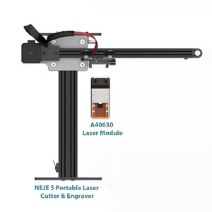 NEJE 5 A40630 CNC-Laser gravur maschine Mini-Laser gra vierer für Edelstahl Metall Stein Holz Acryl Schneide maschine - Product Image 2