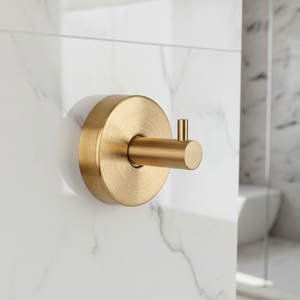 Nouveau Porte-Manteau Mural Style Nordique Moderne en Acier Inoxydable, Sans Perçage, Finition Miroir, pour Salle de Bain et Vêtements - Collection 2026 à Succès - Product Image 2
