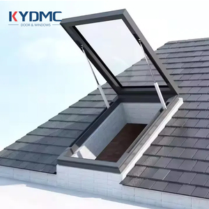 Thời trang mới đơn tráng men kính không khung mái hiên cửa sổ cho khu dân cư tầng hầm nhà bếp Skylight độ cao nhà bếp Skylight - Product Image 3