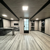 Casa Contenedor Expandible de 20 pies/40 pies, Lista para Usar, Panel Sándwich de Acero Ligero, Energía Verde, Aislamiento Térmico y Acústico, Modular y Móvil