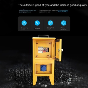 Boîtier de distribution portable d'alimentation électrique temporaire étanche pour l'extérieur - Product Image 6