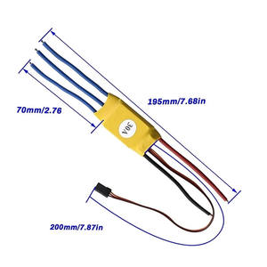 XXD HW30A 30A HW40A 40A Brushless מנוע ESC לrc מטוס Quadcopter מזלט דגם - Product Image 2