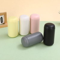 Petites tasses à eau en acier inoxydable à double paroi sous vide Capacité de 400ML Mini tasses à café de voyage isolées et portables