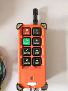 F21-E1B Telecrane Data Nirkabel 2 Pemancar dan 1 Remote Control Radio Penerima untuk Hoist