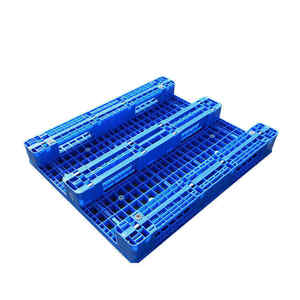 Palette en plastique double face en HDPE industrielle, imperméable, couleur personnalisée, OEM/ODM pour le transport logistique et le stockage en entrepôt - Product Image 2