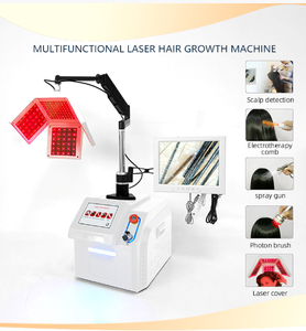 Hair <b>Oxygen</b> Therapy Growth <b>Machine</b> Stainless Steel Plastic Eco-Friendly CE Certified Electric 2in1 Multi-Function Salon Use Head - Product Image 6