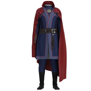 Disfraz de Cosplay de Doctor <span class=keywords><strong>Strange</strong></span> para hombre, para niños con capa roja conjunto completo, traje de Halloween inspirado en películas y TV para niños - Product Image 6